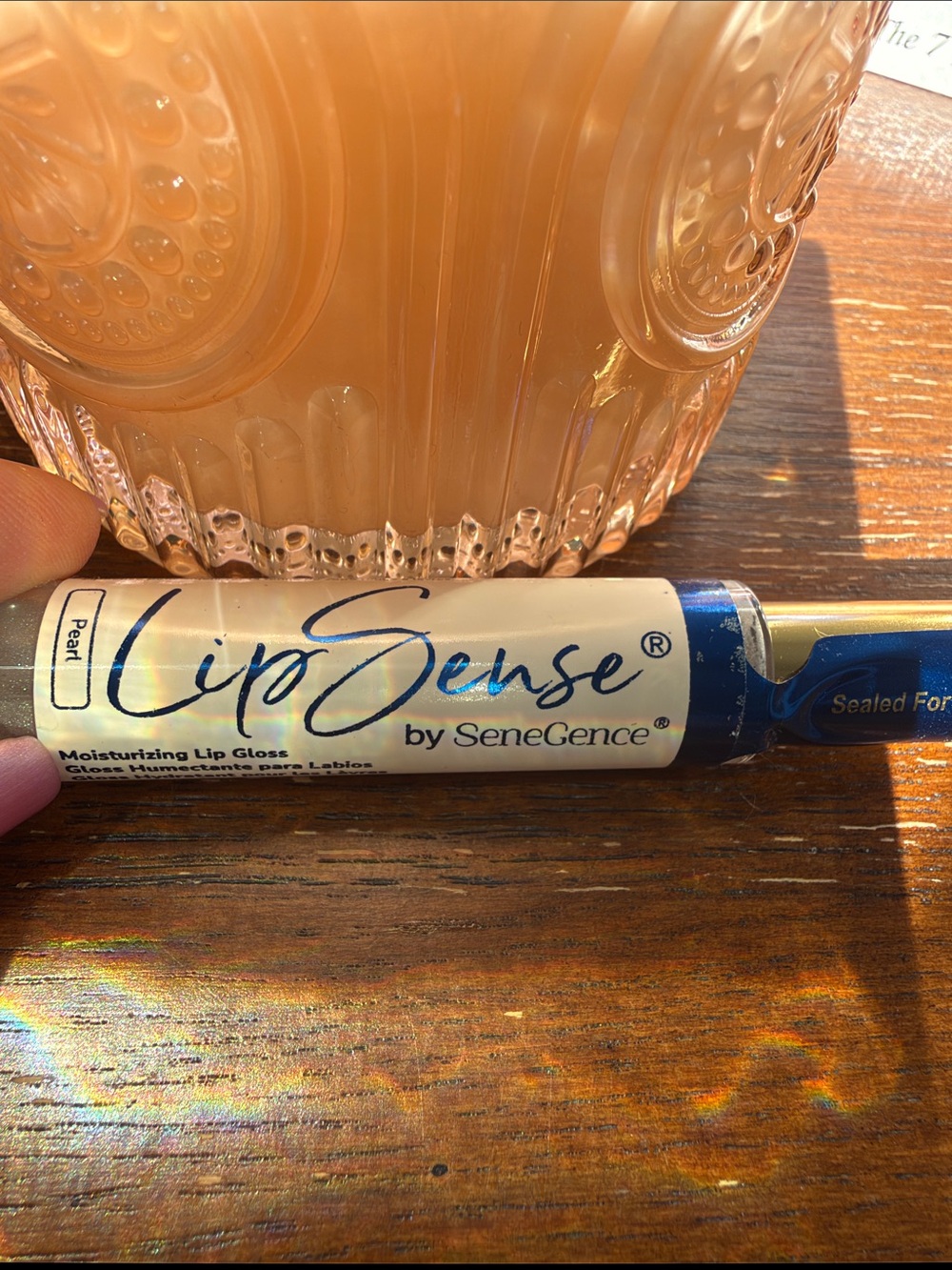 SeneGence LipSense Moisturizing Lip Gloss — Pearl